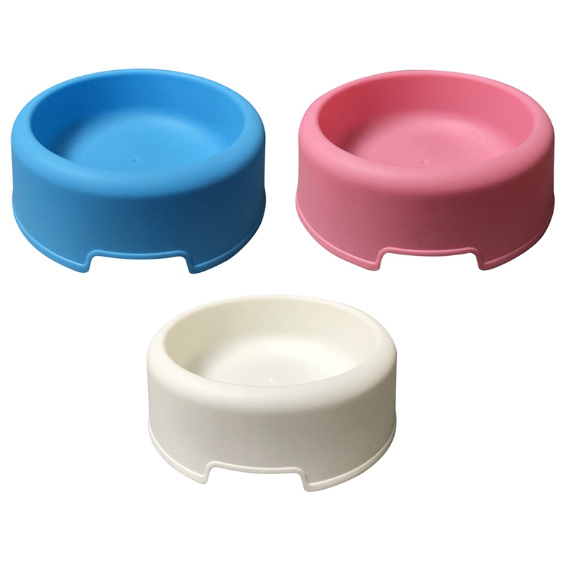 Title 1, Pet Round Bowl Basic Food Dish And Water Feeder...